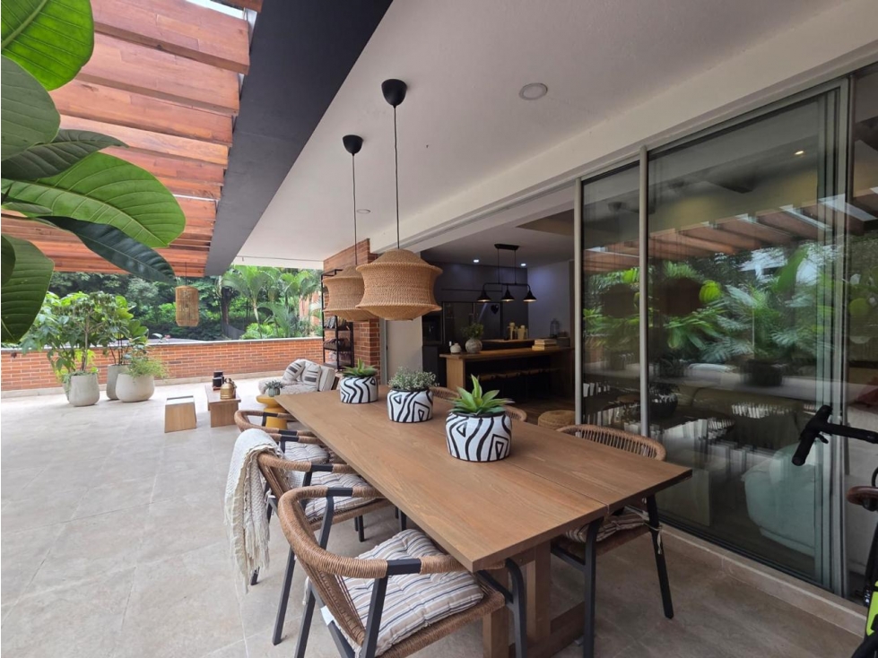 Venta de apartamento con terraza en El Poblado, Loma de Alejandria — foto 3