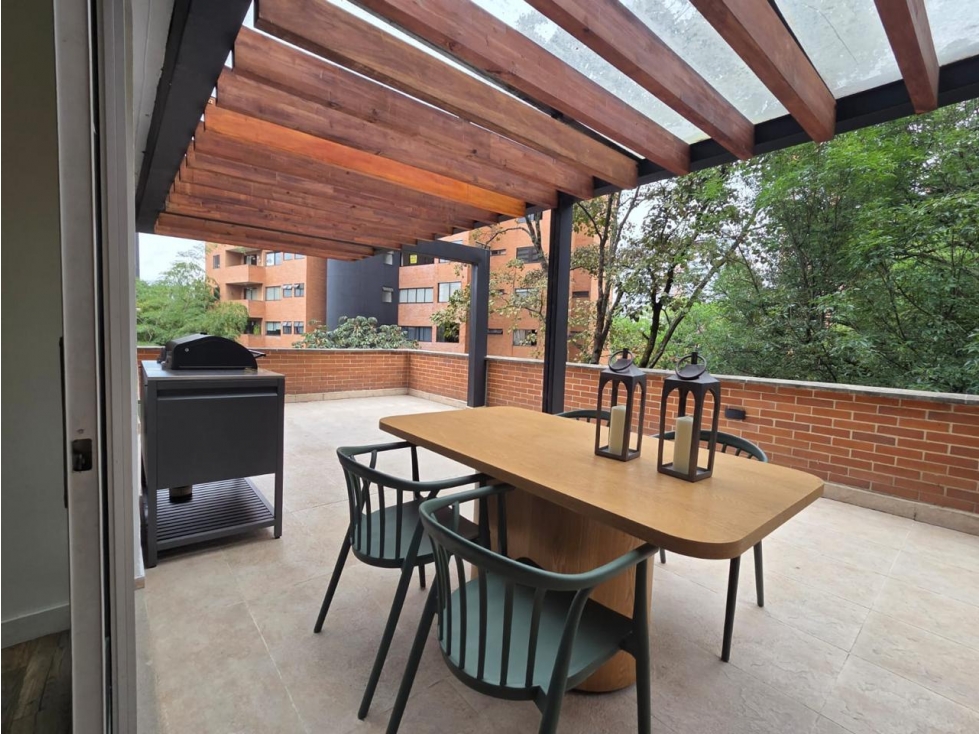 Venta de apartamento con terraza en El Poblado, Loma de Alejandria — foto 4