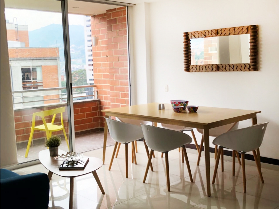 PLU-2194 APARTAMENTO AMOBLADO DE DOS HABITACIONES ENVIGADO — foto 4