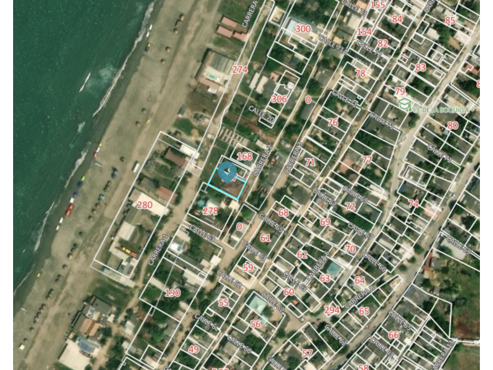 Lote varios usos en la Boquilla-Cartagena