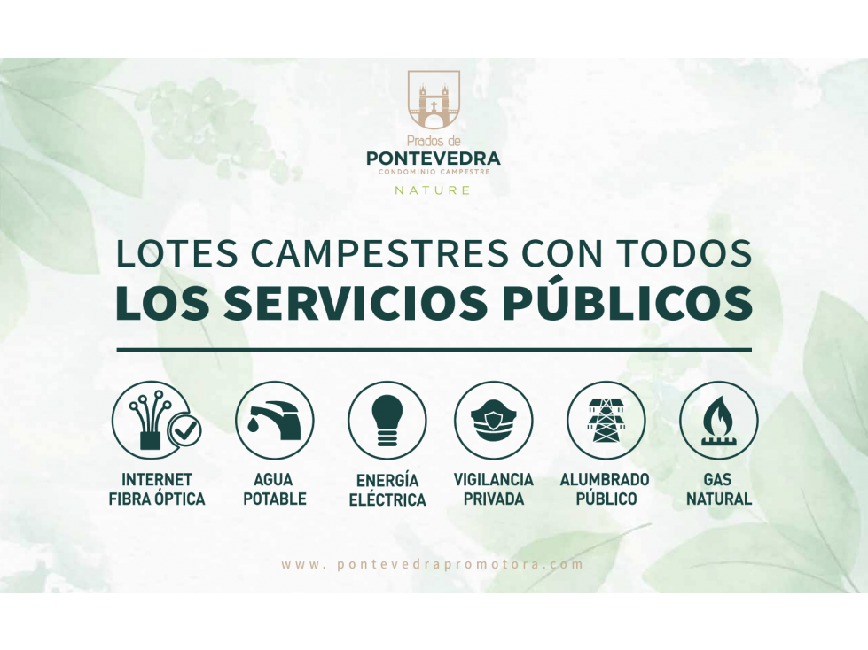Lotes campestres en Prados de Pontevedra Condominio Campestre - 3