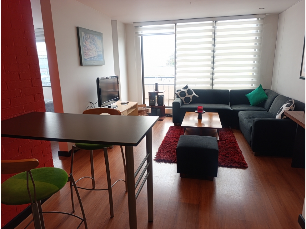 ARRIENDO APARTAESTUDIO NOGAL AMOBLADO (MG)
