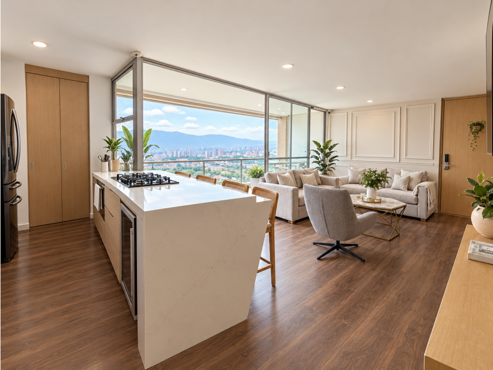 APARTAMENTO EN VENTA EN LOMA DEL ESMERALDAL ENVIGADO — foto 2