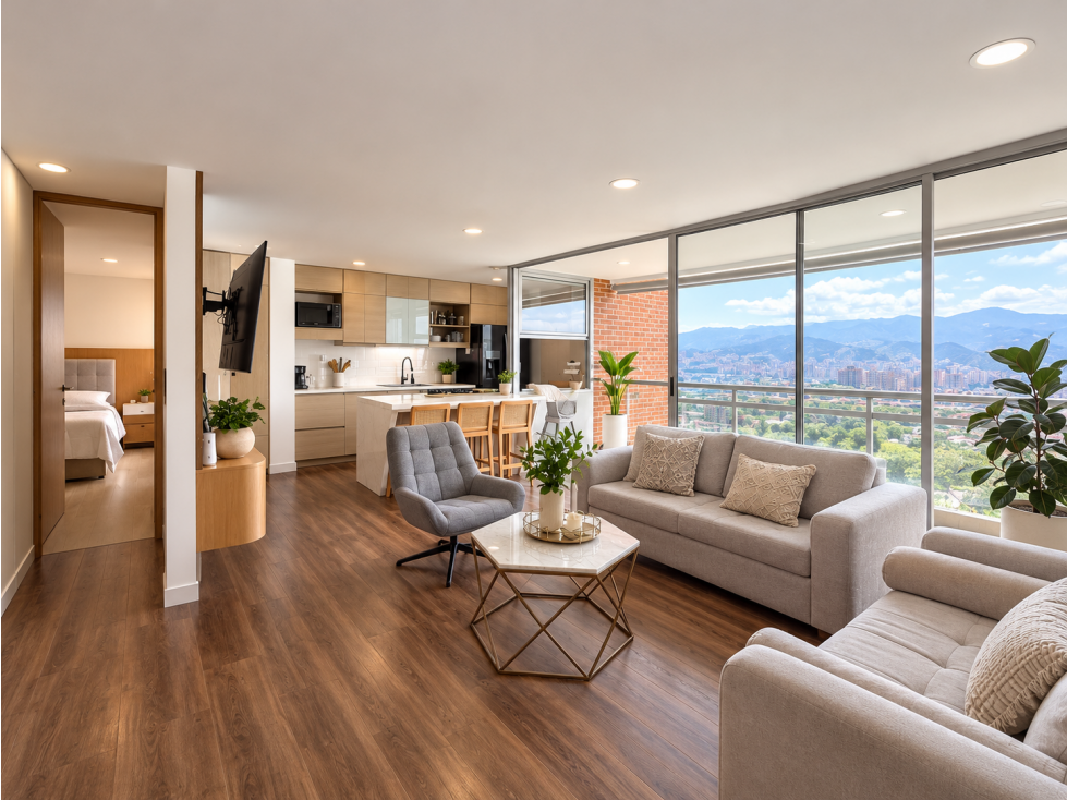 APARTAMENTO EN VENTA EN LOMA DEL ESMERALDAL ENVIGADO — foto 3