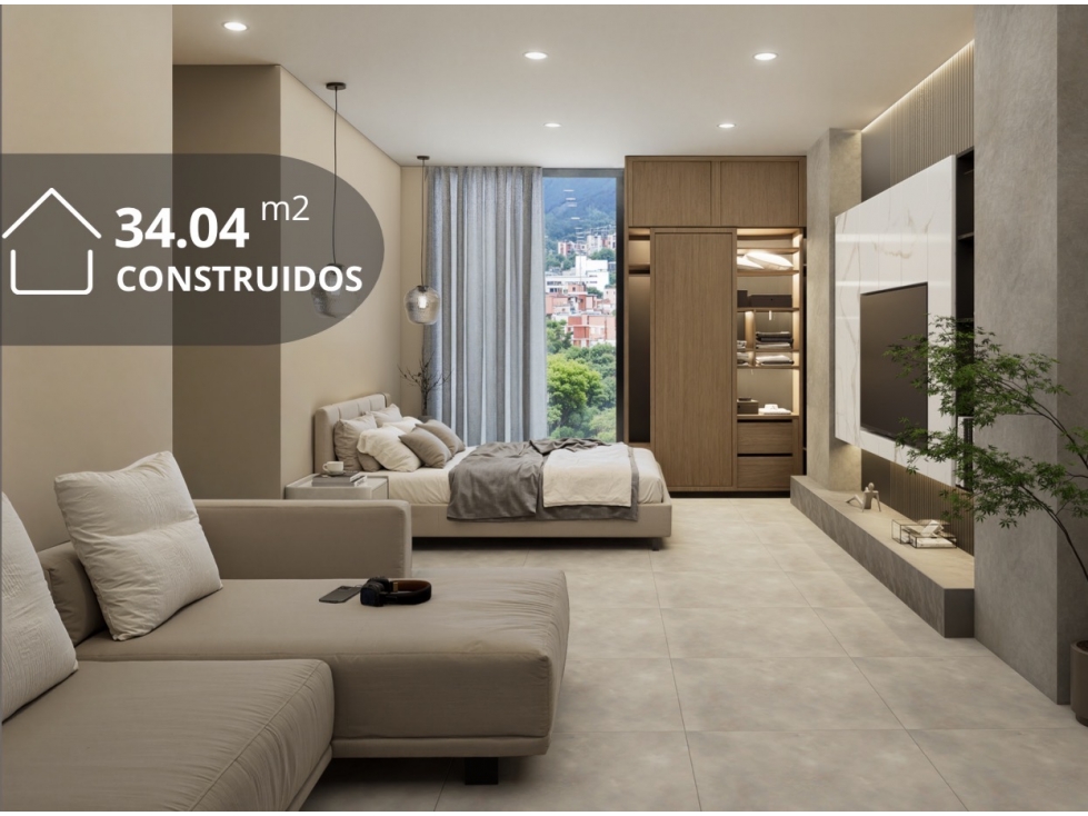 APARTAESTUDIO EN ENVIGADO LA MAGNOLIA PARA RENTAS CORTAS