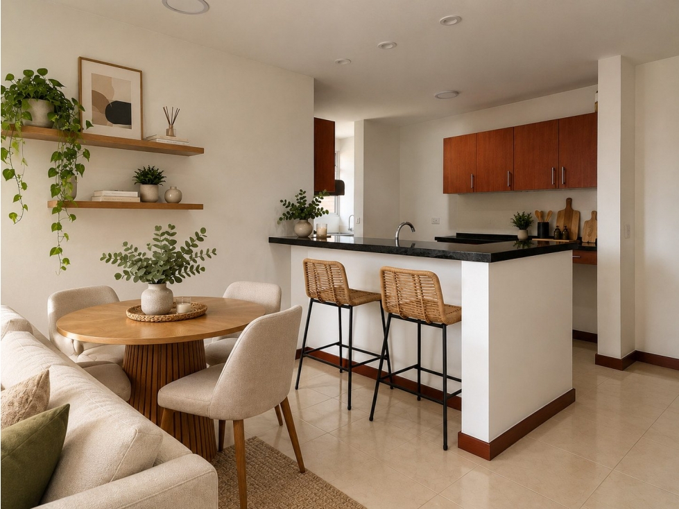APARTAMENTO ENVIGADO SECTOR CUMBRES PISO ALTO