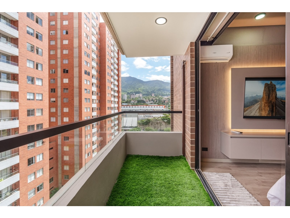 APARTAESTUDIO AMOBLADO TIPO LOFT SABANETA CERCA AL EURO RENTAS CORTAS — foto 6