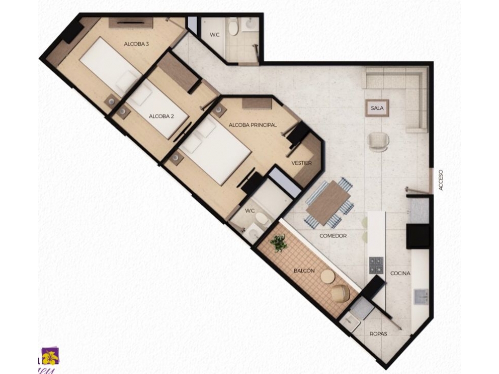 ESTRENA APARTAMENTO EN RIONEGRO SECTOR SAN ANTONIO DE PEREIRA - 5