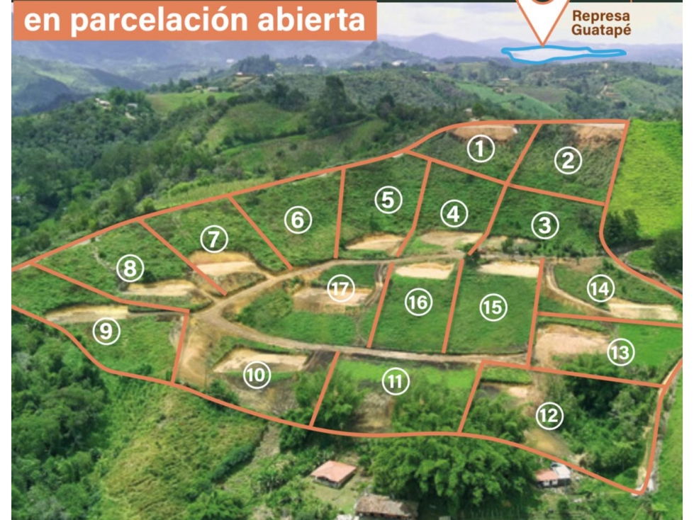 HERMOSOS LOTES EN LOTIZACION ABIERTA SAN VICENTE VIA EL PEÑOL — foto 2
