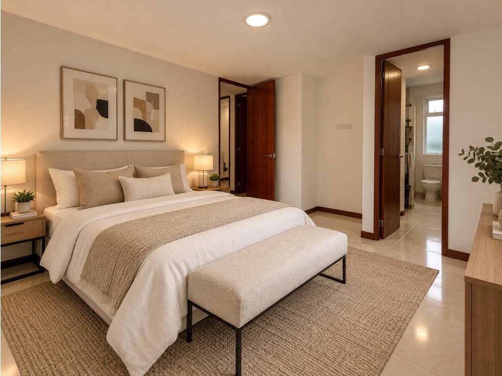 APARTAMENTO ENVIGADO SECTOR CUMBRES PISO ALTO — foto 4