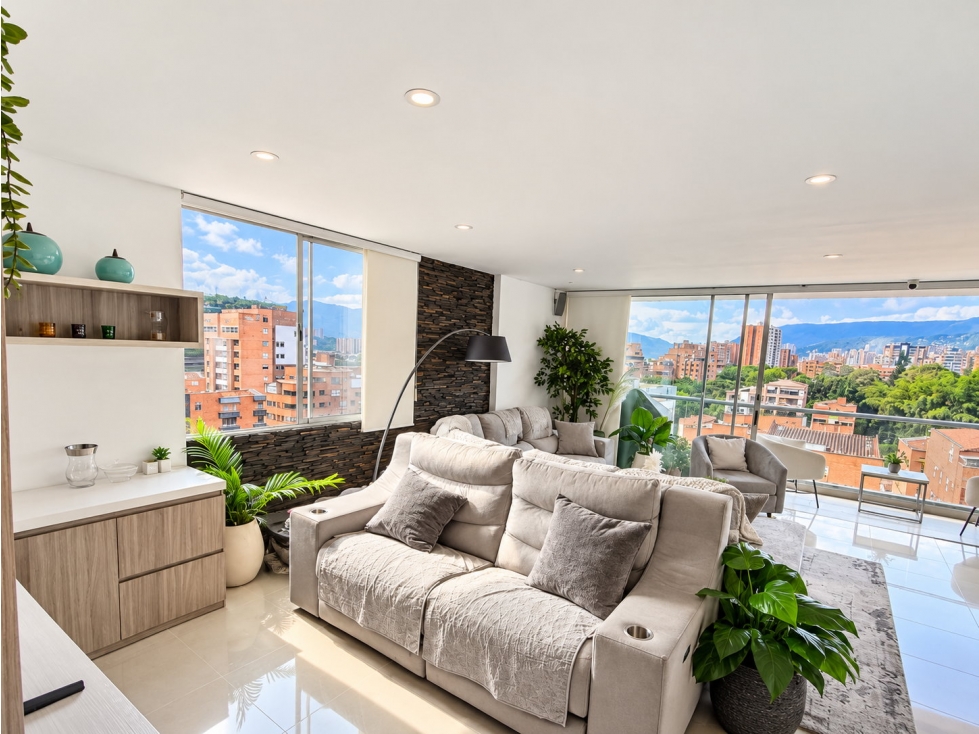 APARTAMENTO VENTA Y ARRIENDO ENVIGADO PISO ALTO SECTOR EL PORTAL - 1