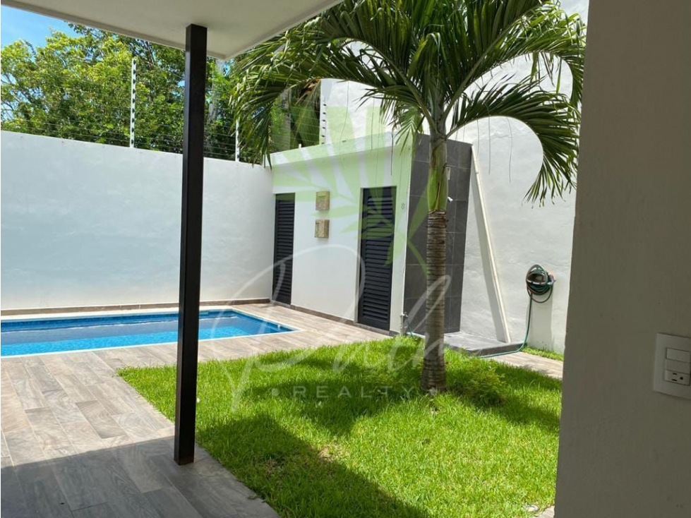 VENTA CASA CON ALBERCA EN COL MIAMI CIUDAD DEL CARMEN - 3