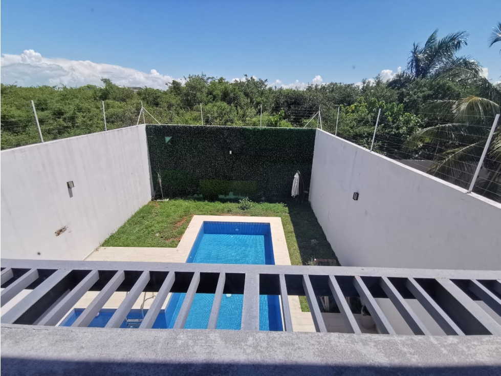 RENTA CASA DE 4 RECAMARAS CON ALBERCA EN COL MIAMI CIUDAD DEL CARMEN - 4