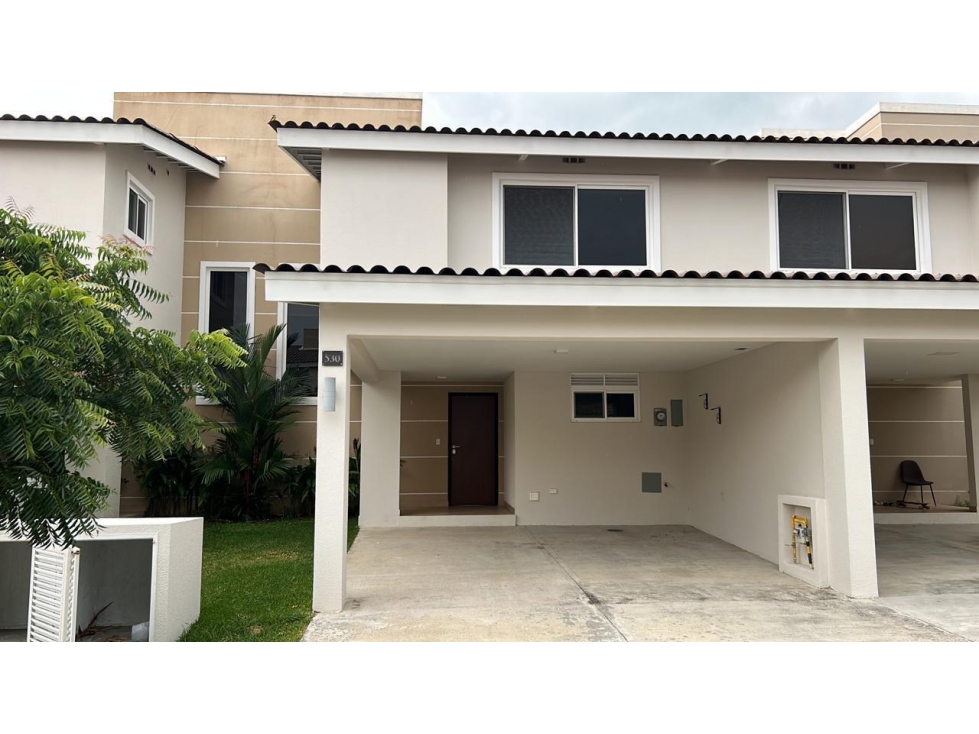 BOSQUES DEL PACIFICO | SE ALQUILA |TOWNHOME | 3 REC | 2.5 B | 2 P | LB - 1