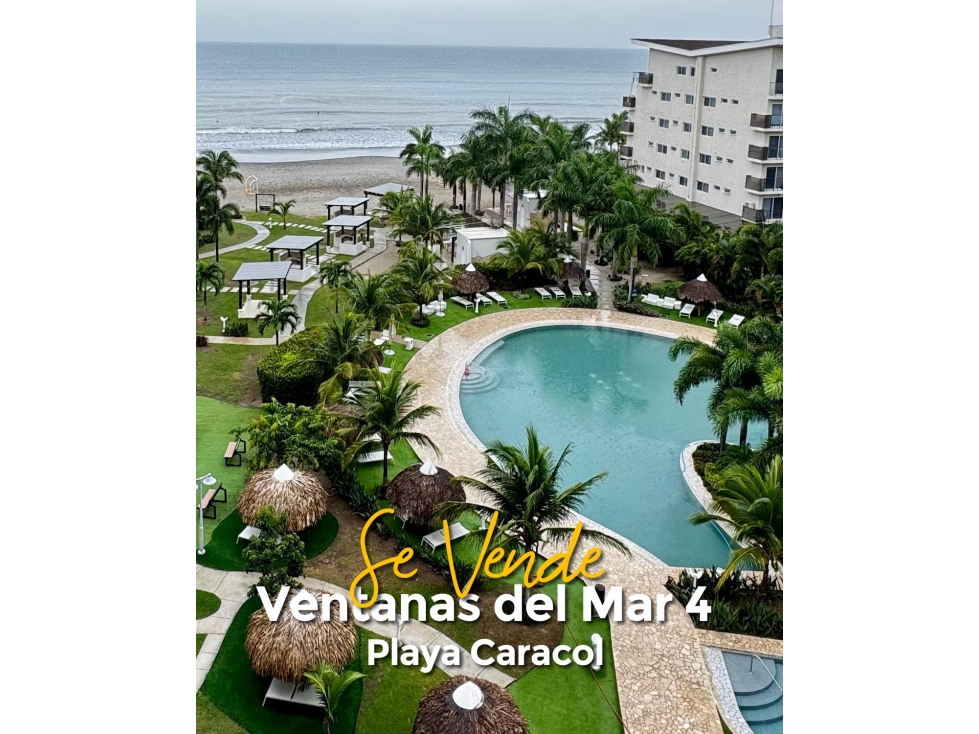 PLAYA CARACOL | VENTANAS 4 | SE VENDE | AMOBLADO | 2 REC | 2 BAÑOS
