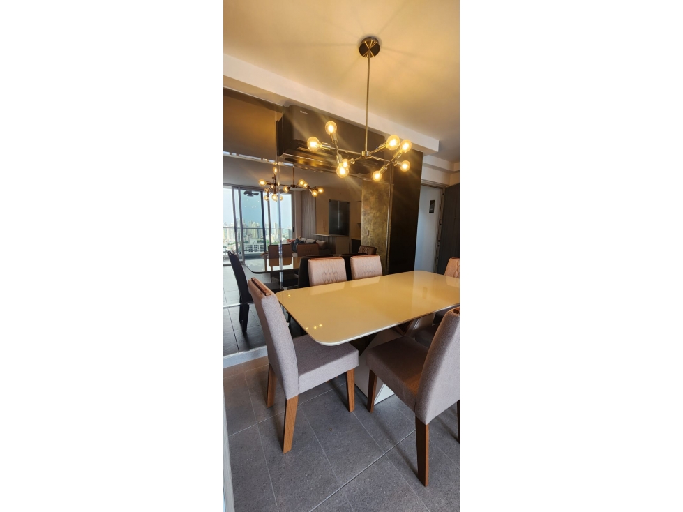SE ALQUILA APARTAMENTO 2 RECÁMARAS PH PARK SQUARE/RISE, VÍA ESPAÑA — foto 2