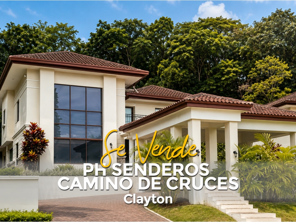 CASA EN VENTA| SENDEROS DE CAMINO DE CRUCES | 4 REC | 5 BAÑ | 4 EST - 1