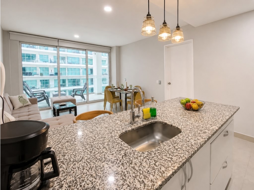 Apartamento de 2 Habitaciones en Morros 3 Cartagena de Indias — foto 3
