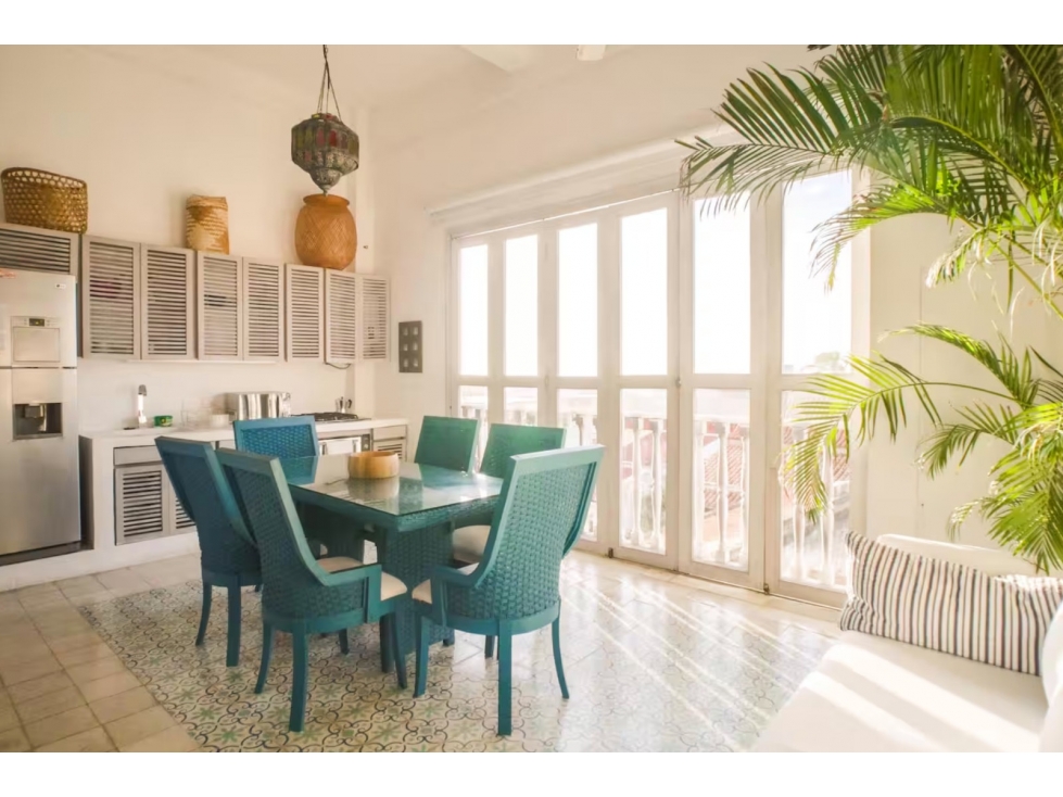 Apartamento con Mezzanine en el Centro Histórico de Cartagena