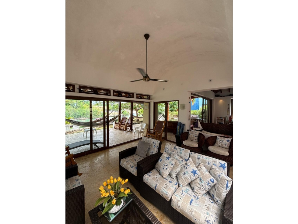 Casa de Ensueño en venta Marina de Baru Cartagena con muelle privado. - 3