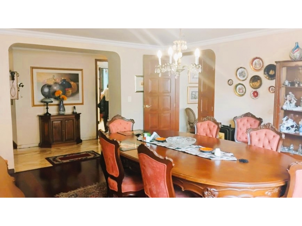 CHICO APARTAMENTO AMOBLADO EN ARRIENDO 201M2 - Sala con chimenea — foto 2