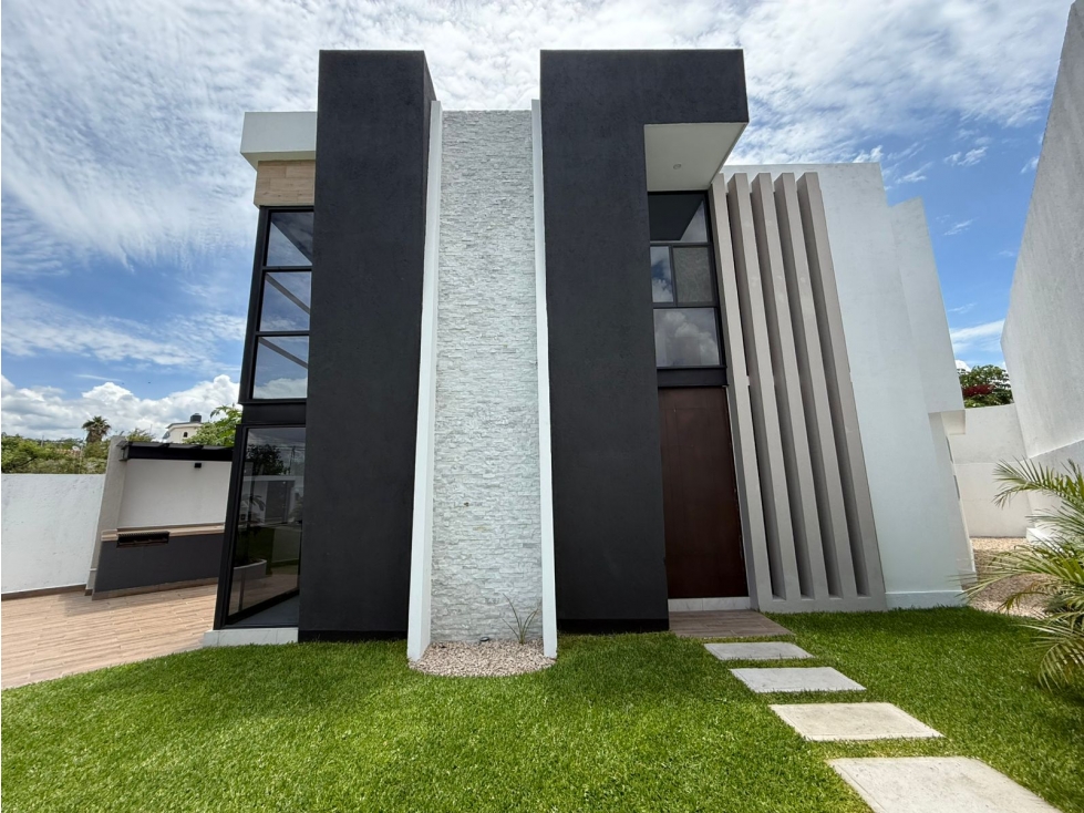 Casa Moderna en Altos de Oaxtepec con Alberca - 1