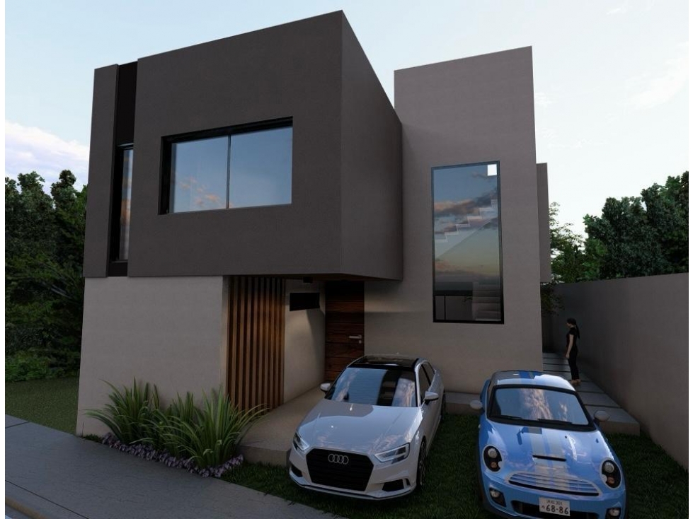 Casa Moderna en Privada Exclusiva con Alberca y Jardín $4,000,000