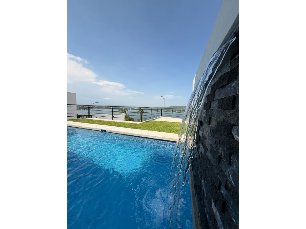 CASA CON VISTA AL LAGO EN TEQUESQUITENGO - 3