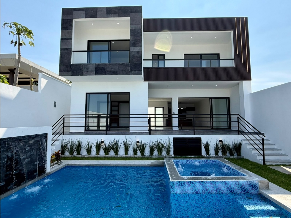 CASA CON VISTA AL LAGO EN TEQUESQUITENGO - 1