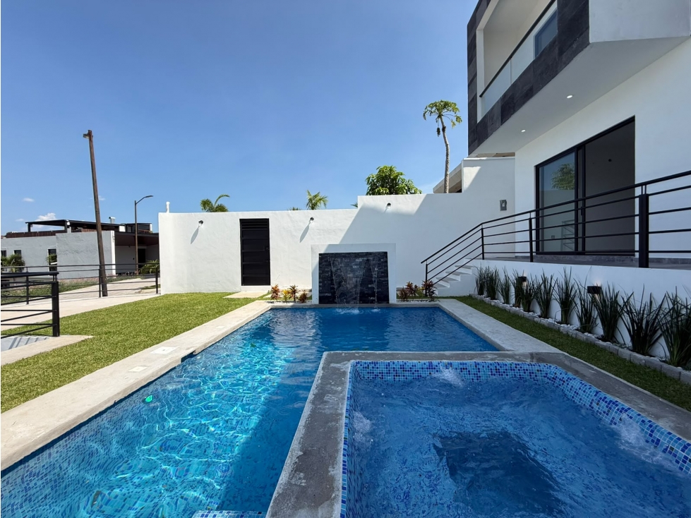 CASA CON VISTA AL LAGO EN TEQUESQUITENGO - 2