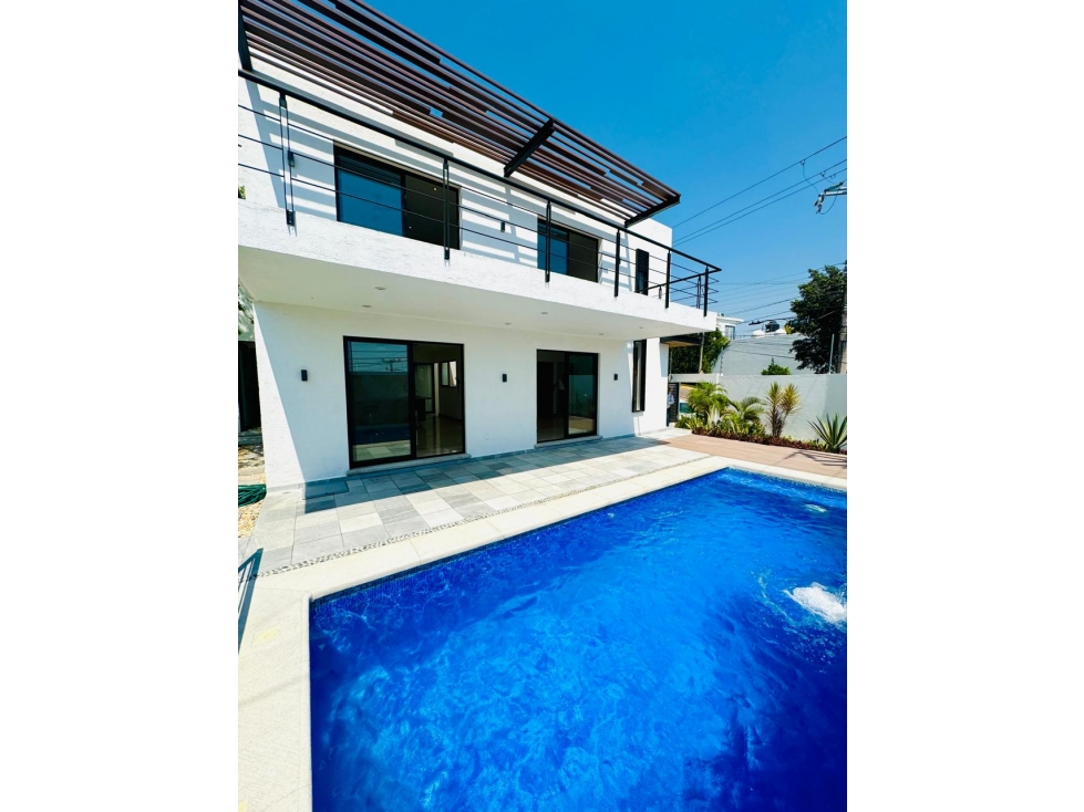 HERMOSA CASA ESTILO MINIMALISTA DE ALTA PLUSVALÍA,VIGILANCIA 24/7 - 1