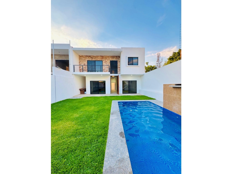 Hermosa Casa en Renta en Burgos, Temixco, Morelos - 1