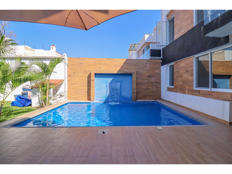 HERMOSA CASA MODERNA, GRAN JARDIN Y ALBERCA PRIVADA - 5