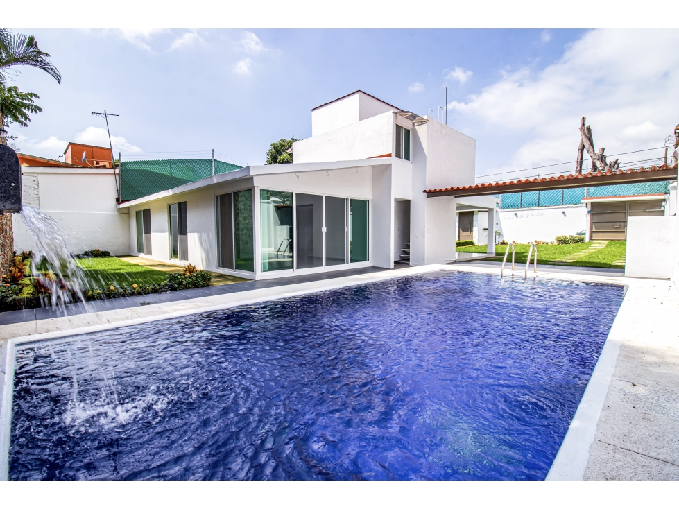 Casa de un nivel en la Zona Dorada de Cuernavaca
