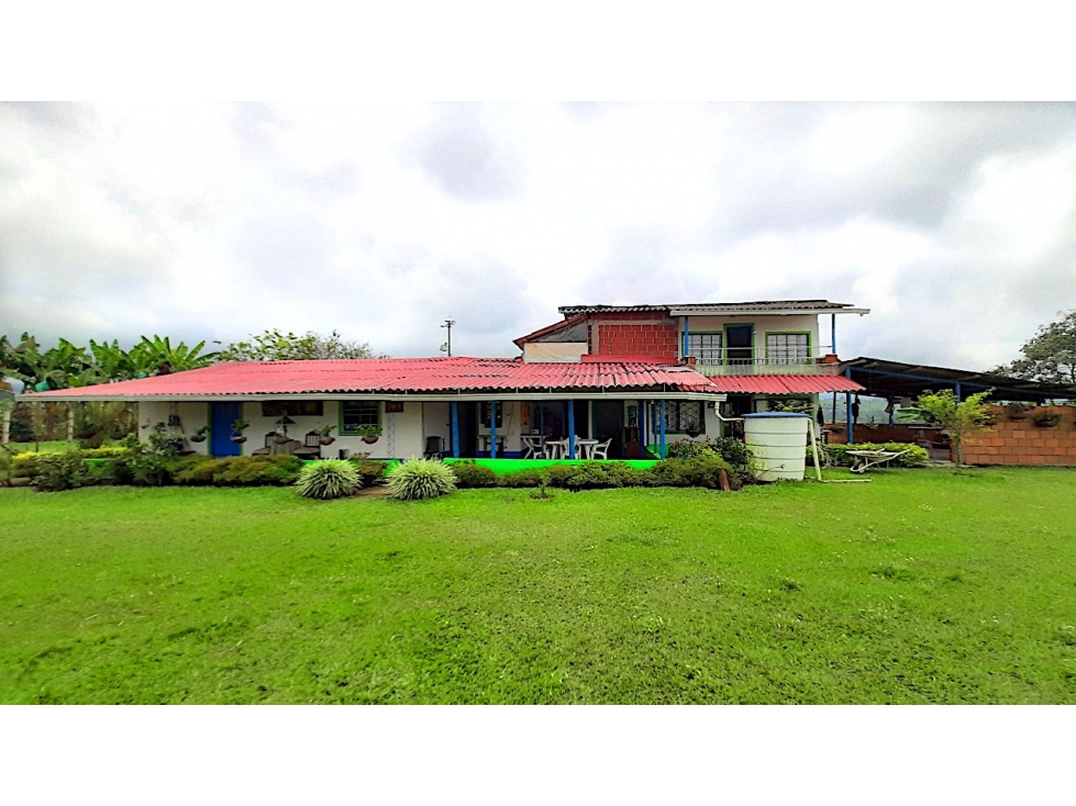 A LA VENTA FINCA PRODUCTIVA Y CAFETERA 4813 - 6
