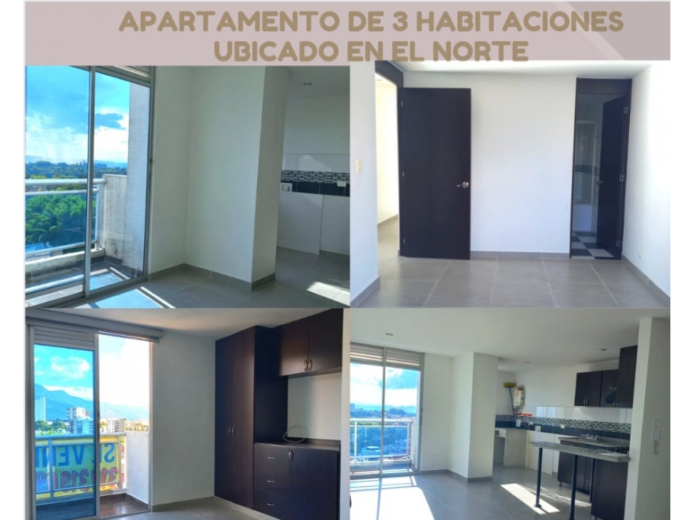 HERMOSO APARTAMENTO EN VENTA DE 3 HABITACIONES EN ARMENIA