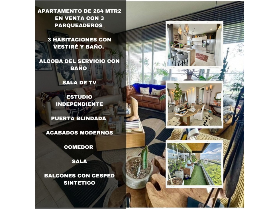 Apartamento en el mejor conjunto residencial con excelente vista