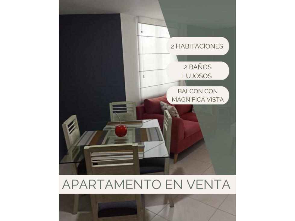 APARTAMENTO DE 2 HABITACIONES EN EL NORTE DE ARMENIA