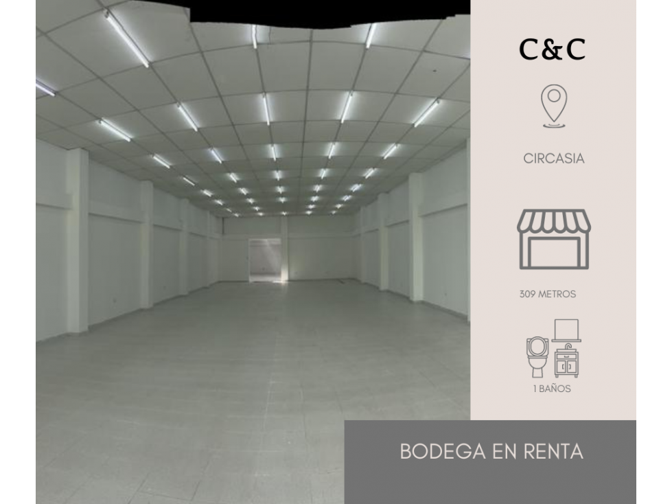BODEGA EN GRAN SECTOR COMERCIAL EN CIRCASIA QUINDIO - 1