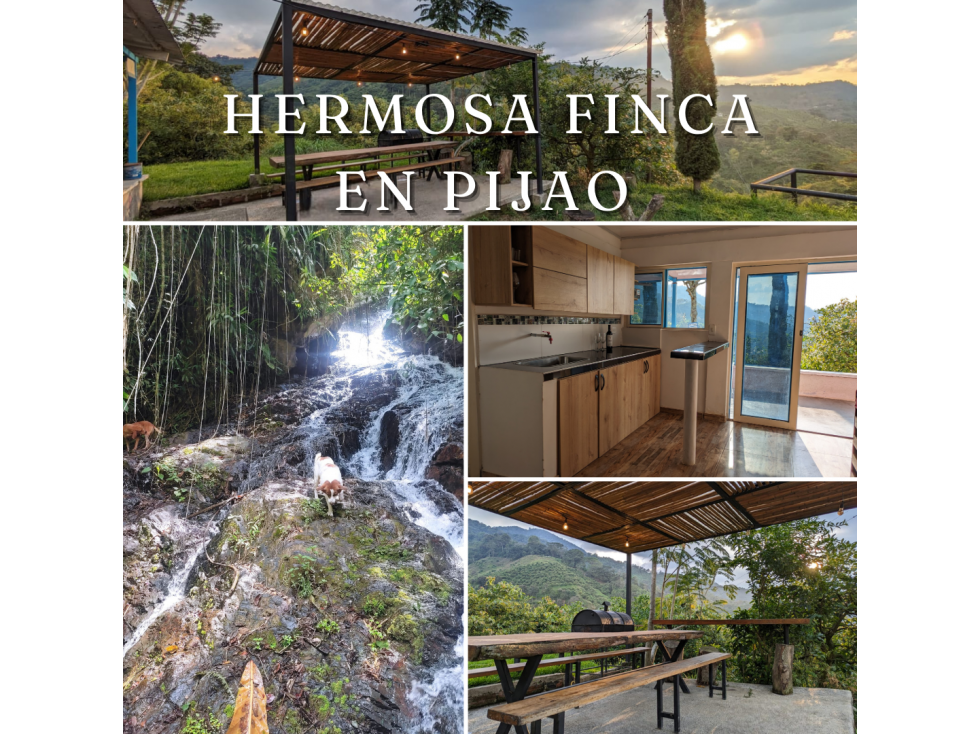 VENTA HERMOSA FINCA EN PIJAO - 1