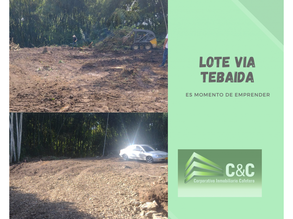 LOTE DE 3795 METROS PUEBLO TAPAO VIA TEBAIDA 5578 - 1