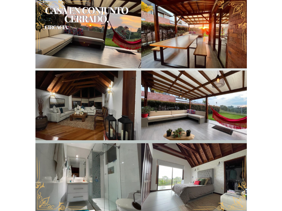 CASA CAMPESTRE,CONJUNTO CERRADO CIRCASIA.