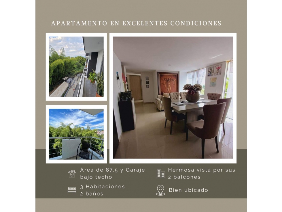 Apartamento en venta en buen sector de armenia