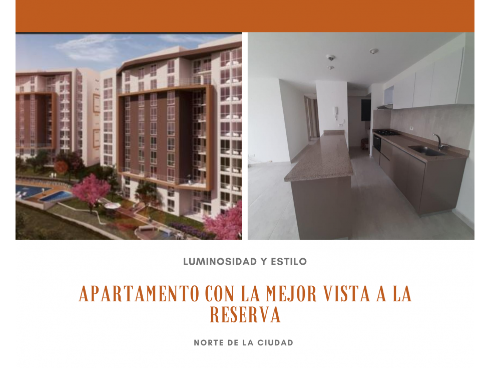 APARTAMENTO A LA VENTA NORTE DE LA CIUDAD REF 40-54