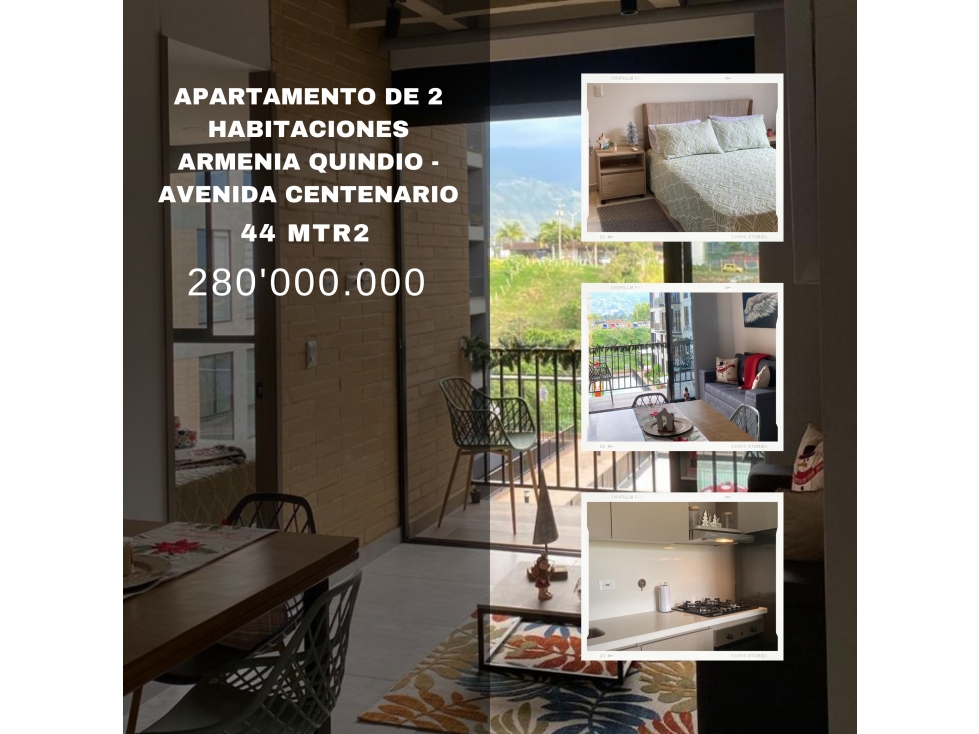 Apartamento en venta avenida centenario