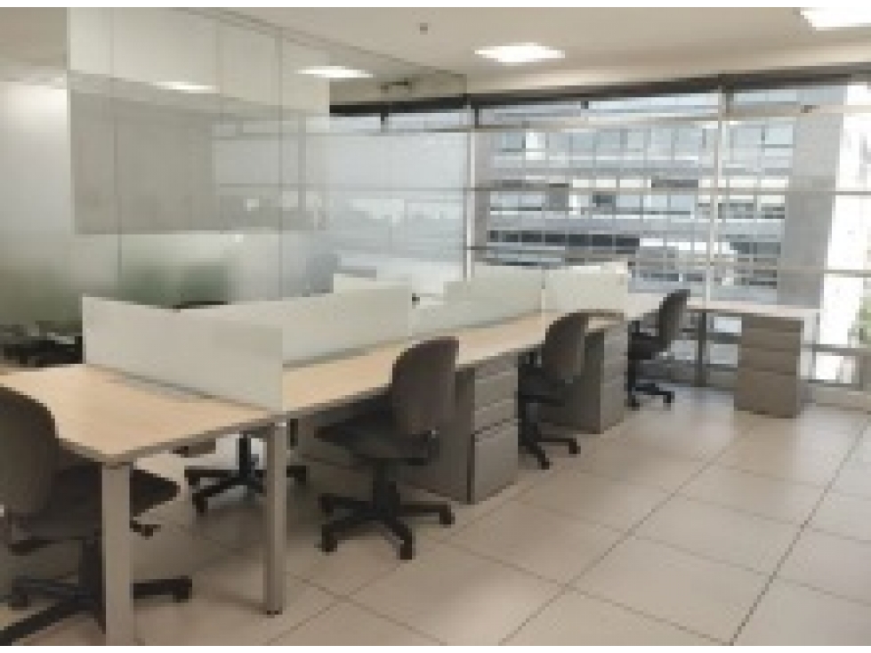 ARRIENDO OFICINA AMOBLADA AV EL DORADO SAN CAYETANO
