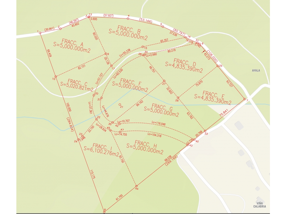 Se Venden Lotes en el Valle de Guadalupe - Fracc. D
