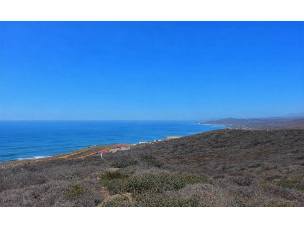 TERRENO EN VENTA CON VISTA AL MAR EN ERÉNDIRA, BAJA CALIFORNIA