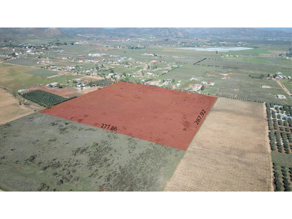 Se Vende Terreno en el Valle de Guadalupe.