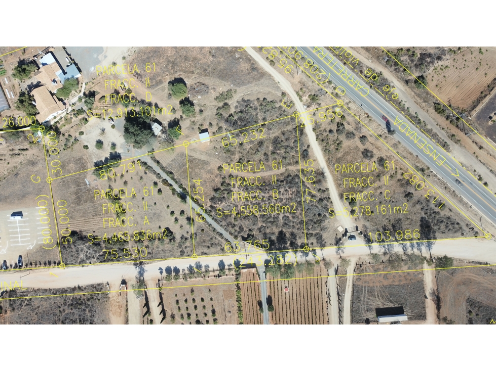Terreno en Venta en Valle de Guadalupe Fracc. A